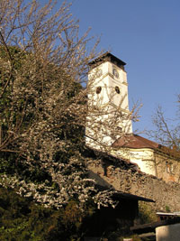 Vyhlídková věž-kostel Narození Panny Marie